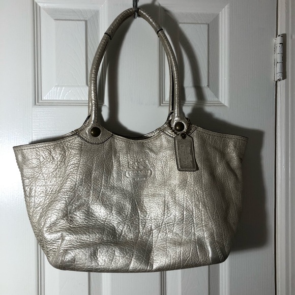 Coach Handbags - Coach | Leather Shoulder Purse